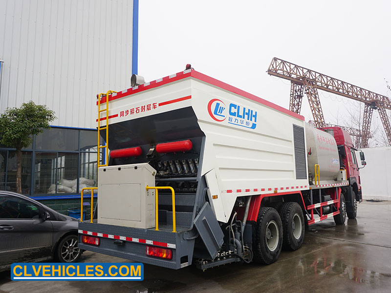 synchronous sealing truck