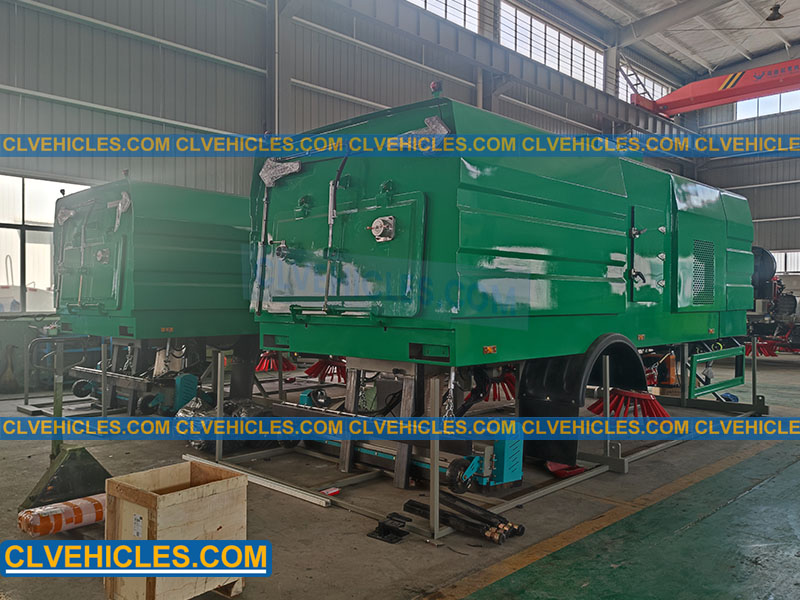 dust suction truck