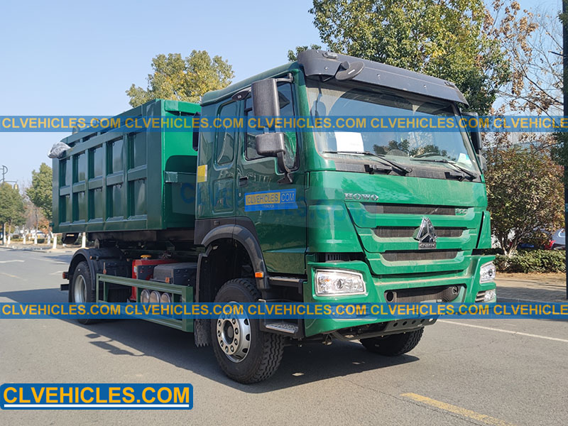 16ton garbage truck