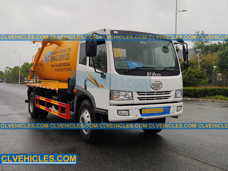 sewage suction truck sewage suction truck