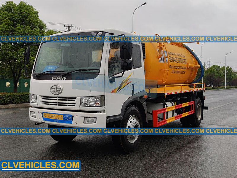 FAW suction trucks FAW suction trucks