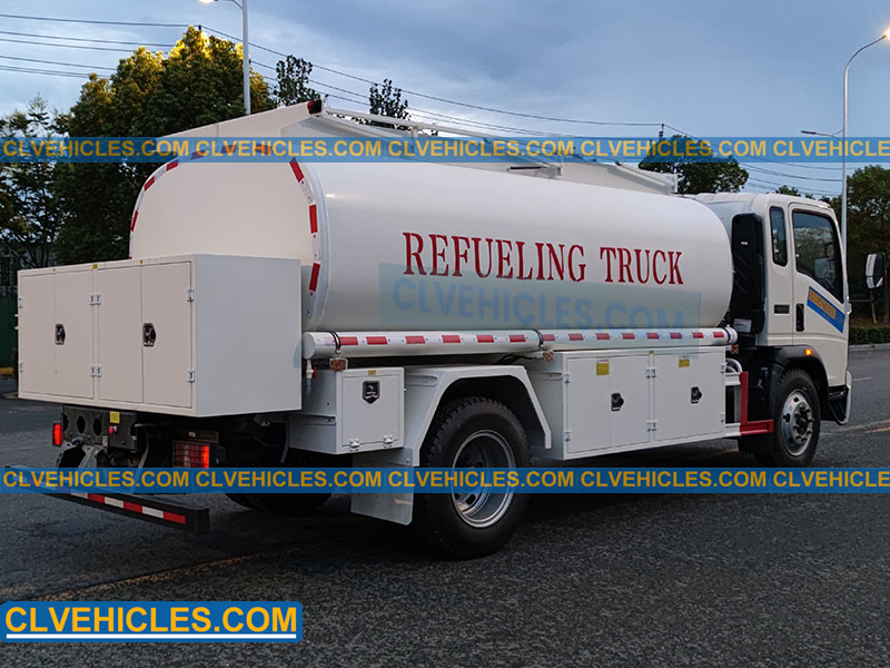 fuel tanker truck