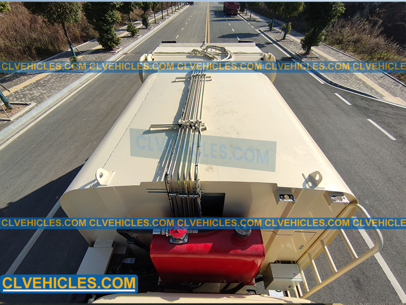 5CBM rear loader truck