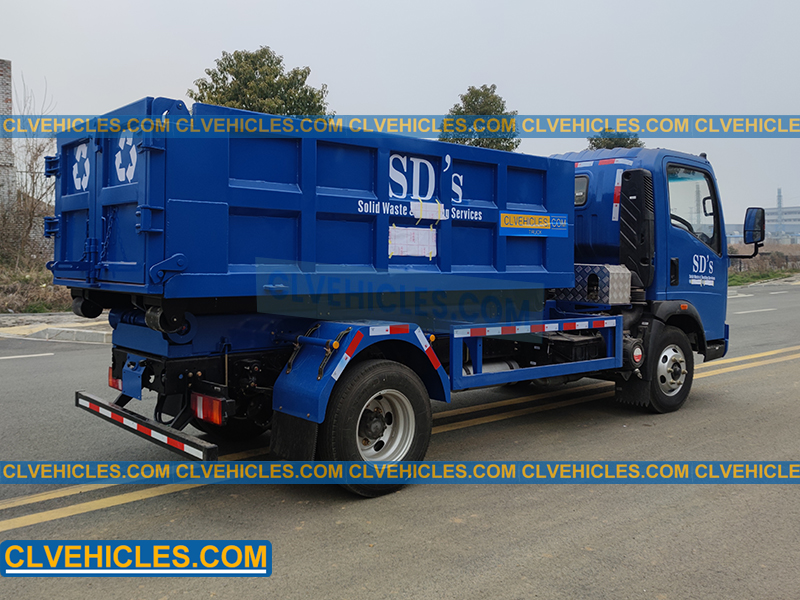 HOWO detachable garbage truck