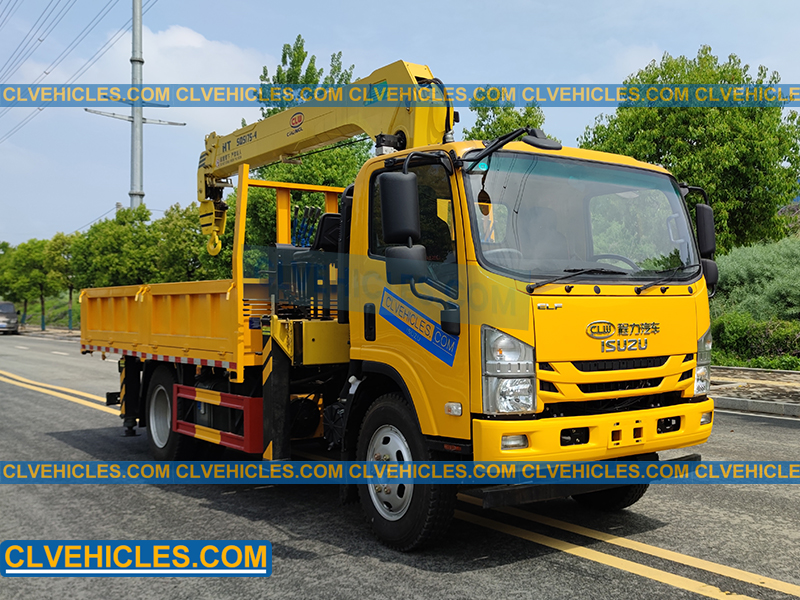 ISUZU 7ton crane truck