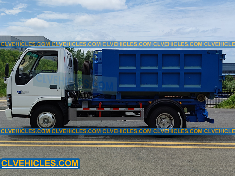 ISUZU hook arm garbage truck