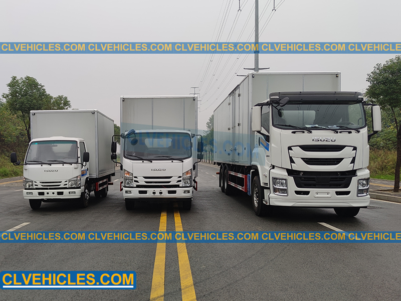 ISUZU van box truck