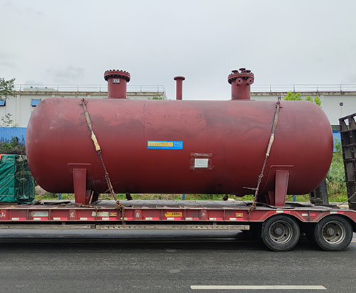 One Set of 32,000 Liters LPG Underground Tank Ship To Nigeria