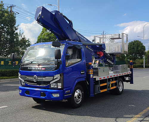 One Unit of 28m DFAC Aerial Working Truck Ship To Brunei